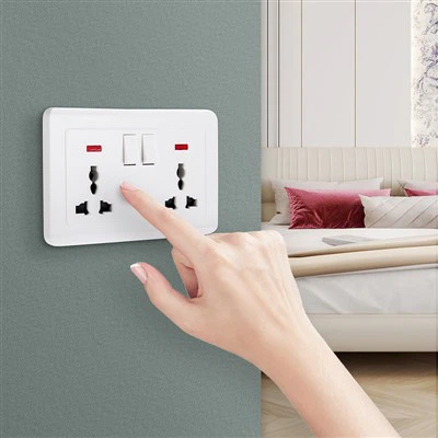 Interruptor de 2 vías de 16 amperios con indicador